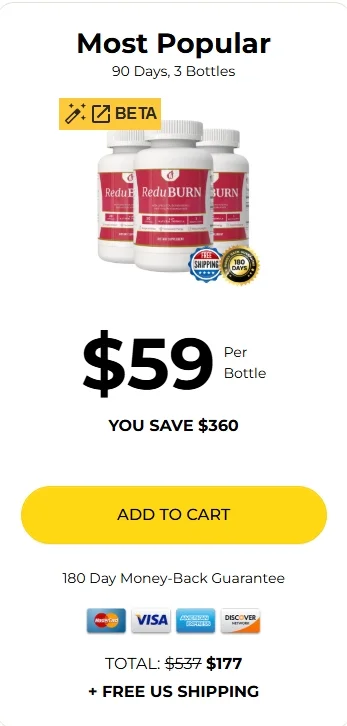 Buy ReduBurn 3 Bottle
